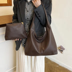 Khaki Tote For Women